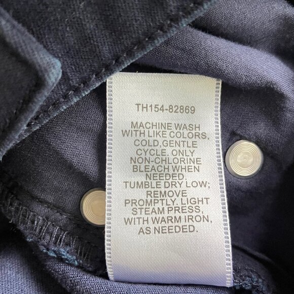 Pendleton Navy Blue Pants Women 4  Slim Fit Stretch Mid Rise Casual - Picture 10 of 14